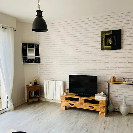 Apartamento Cosy Avec Jardin Proche Centre . *